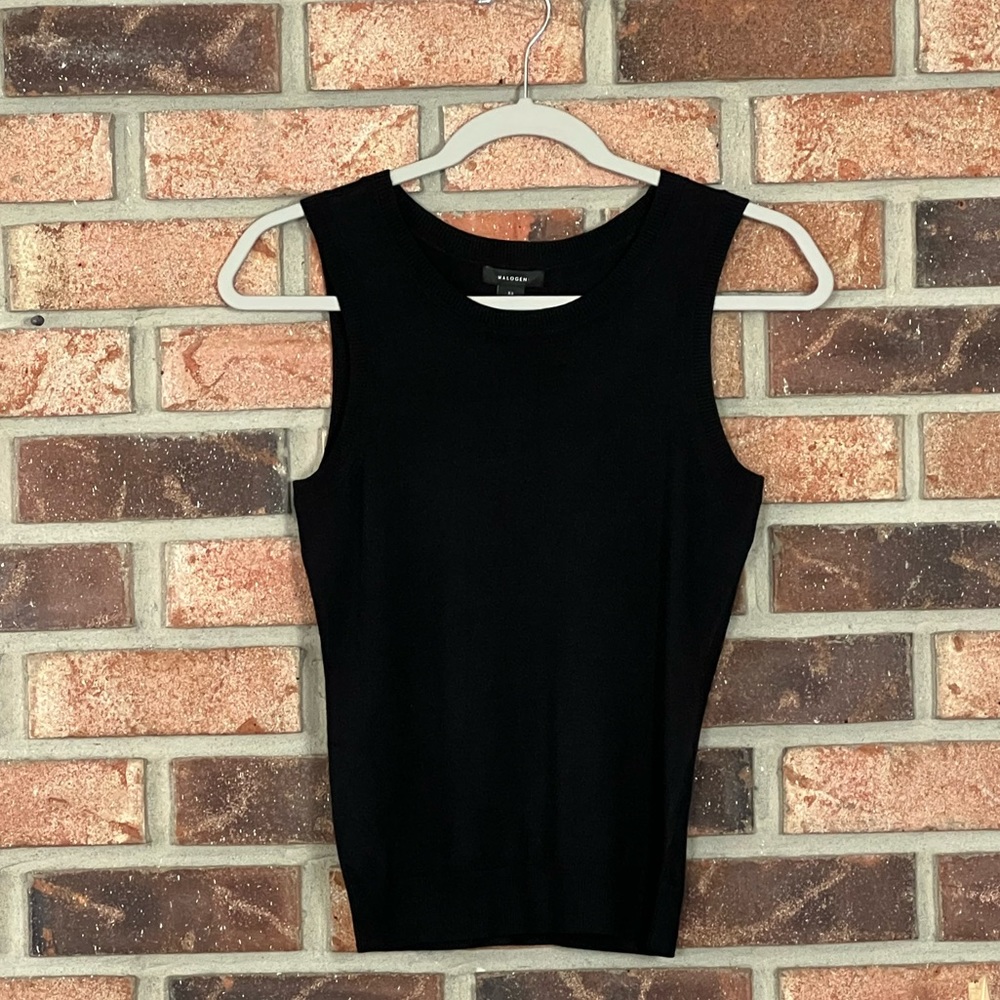 Halogen Sleeveless Knit Top